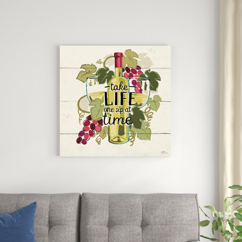 Vin et amis VII, H 30 po x l 30 po x P 1,25 po