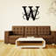 Décoration murale monogramme à lettre «simple»-846888283-858945401