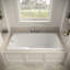 Baignoire de trempage en acrylique 66 po x 34 po, drain inclus-97544470