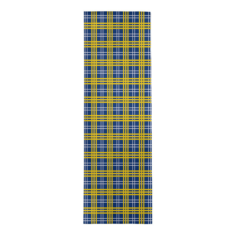 Plaid Indoor Rug, Runner 2'6" x 8'