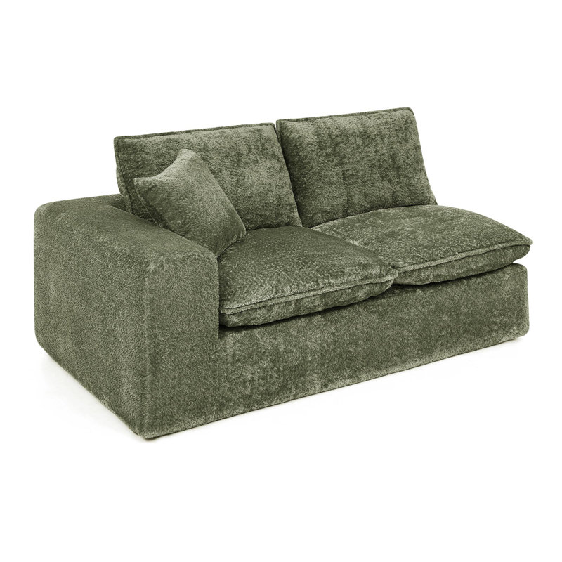 Comfy Cloud Couch avec coussin, Vert