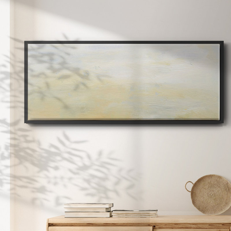 Lingering Light II- Framed Canvas, 20" H x 50" W