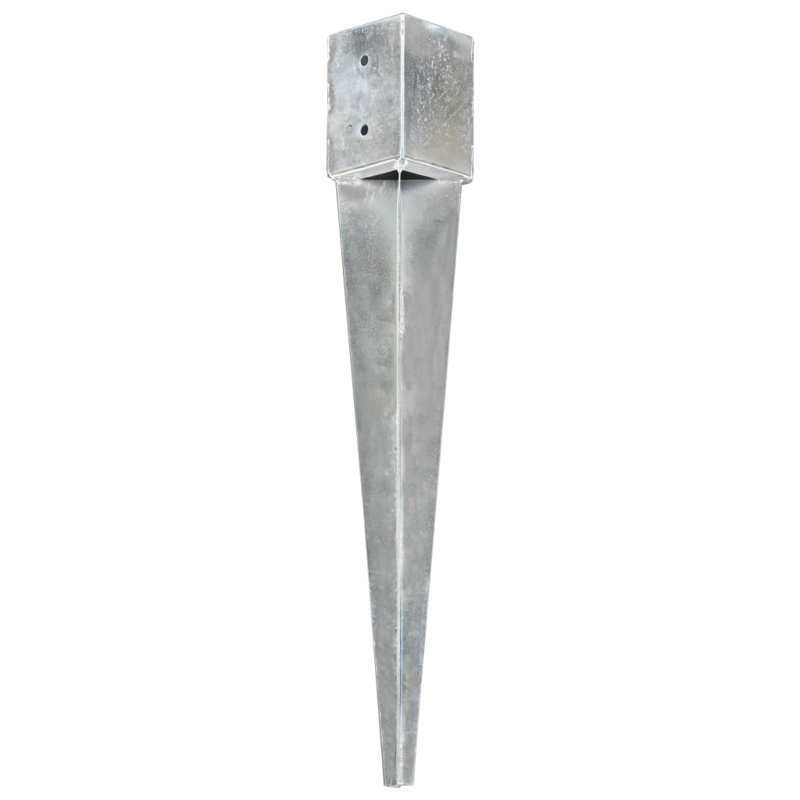 Monmouth Symple Stuff Silver Metal Mounting System, 76cm H x 10cm W x 10cm D