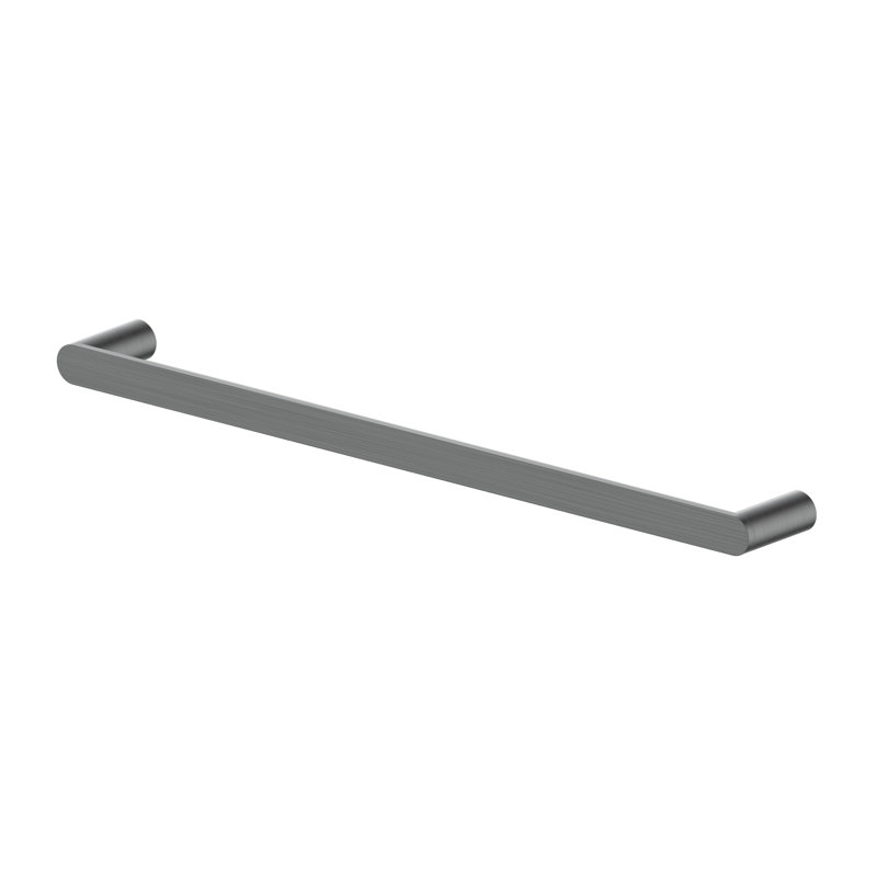 Crystal Bay 24" Wall Mounted Towel Bar, Gun Metal