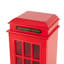 Wooden Vintage London Booth 3 Shelf Telephone Room Storage Unit