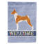 Polyester 2 côtés 40 x 28 po welcome drapeau maison-73943218