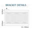 Clifton Horizontal Standard Radiator-93489551
