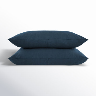 100% French Linen Pillowcase Set