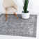 Tapis gris Hidekazu