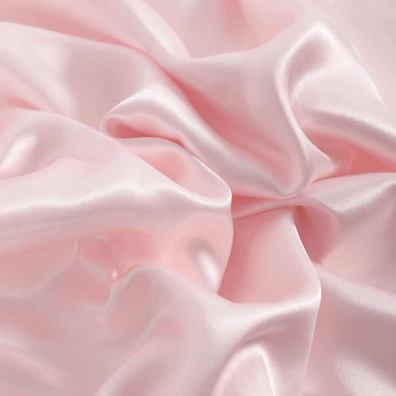 Taie d'oreiller soyeuse en microfibre, Rose clair