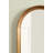 Hatherleigh Modern Arched Full-Body Mirror for Wall