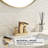 2-Handle Brass Bathroom Sink Faucet
