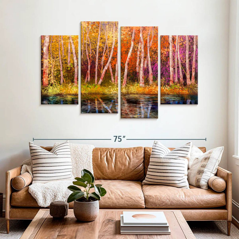 Alvord Autumn Aspen Forest, 42" H x 68" W