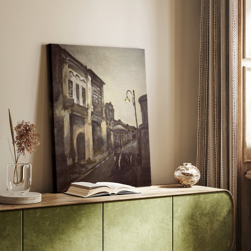 Paysage rétro Lxxix - galerie sur mesure, H 36 po x l 24 po