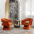 Chynna Velvet Swivel Barrel Chair-440398187