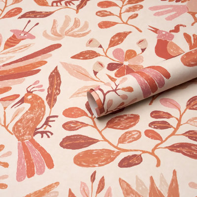 Schumacher X Abel Macias Floral Wallpaper Roll