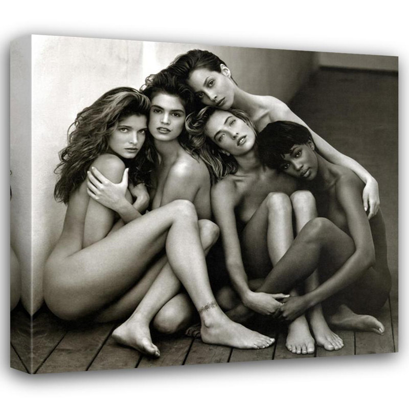 Stephanie, Cindy, Christy, Tatjana, Naomi, H 15 po x l 16 po