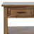 Abbeville 50" Transitional Rustic Wood Sofa Console Table with Storage