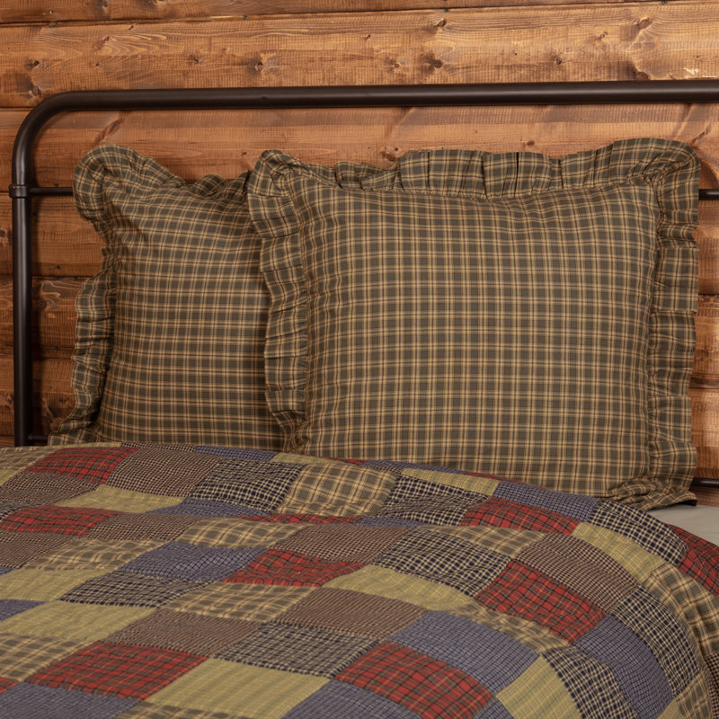 Cedar Ridge Cotton Plaid Sham Set
