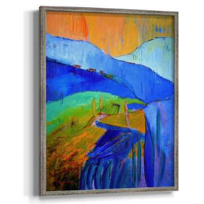 Fertile Dreams I Framed Print - Solid Wood