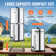 2.25G Gravity-fed Water Filter Countertop System Stainless Steel 4 Filters