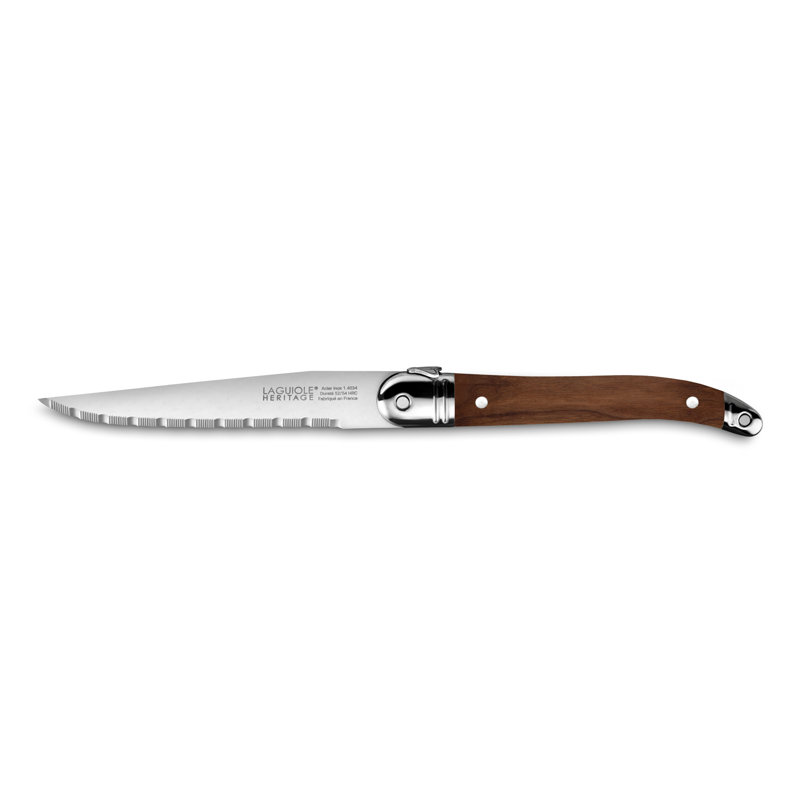 Couteau à steak TB Groupe Laguiole Heritage, Bois clair