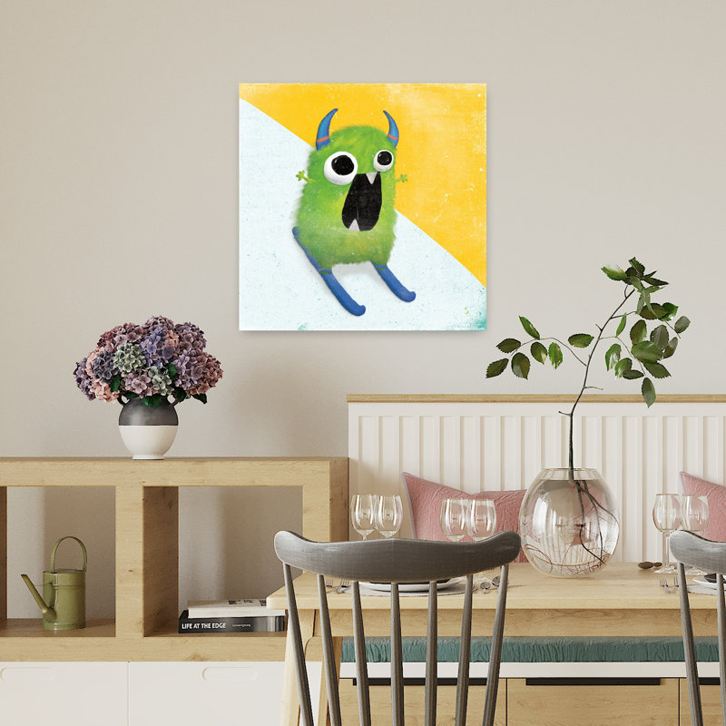 Art contemporain Xtreme Monsters II, H 18 po x l 18 po