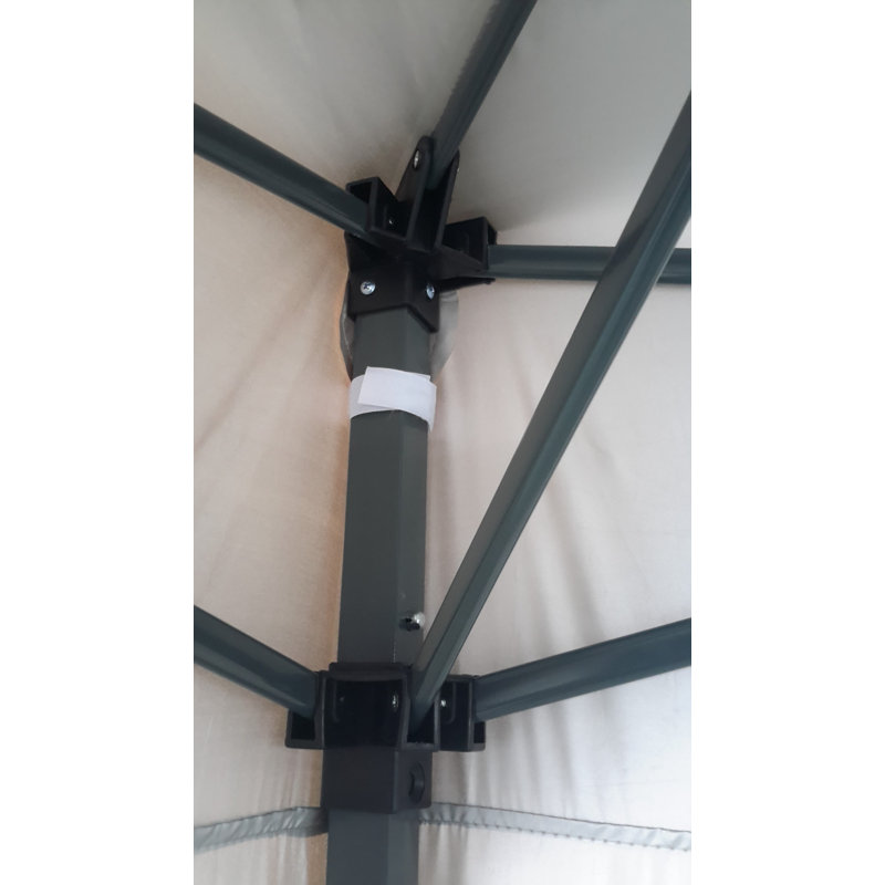 Janvey 2m x 2m Aluminium Pop-Up Gazebo, Red