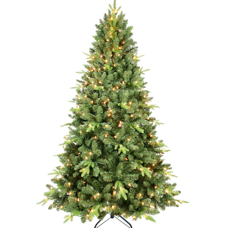 Arbre de Noël de 6 pi, 350 lumières blanches chaudes, 1339 pointes de PE + corsées et réalistes, branches articulées faciles à monter, base en métal stable pour arbre de célébration avec installation automatique
