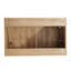 Meuble-lavabo mural 72 po avec lavabo et armoire latérale en céramique, porte, meuble-lavabo 72 po