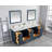 Eser 84'' Double Bathroom Vanity with Top-115587053-115587041
