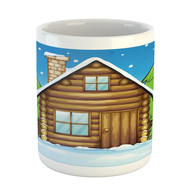 Grande tasse à café log