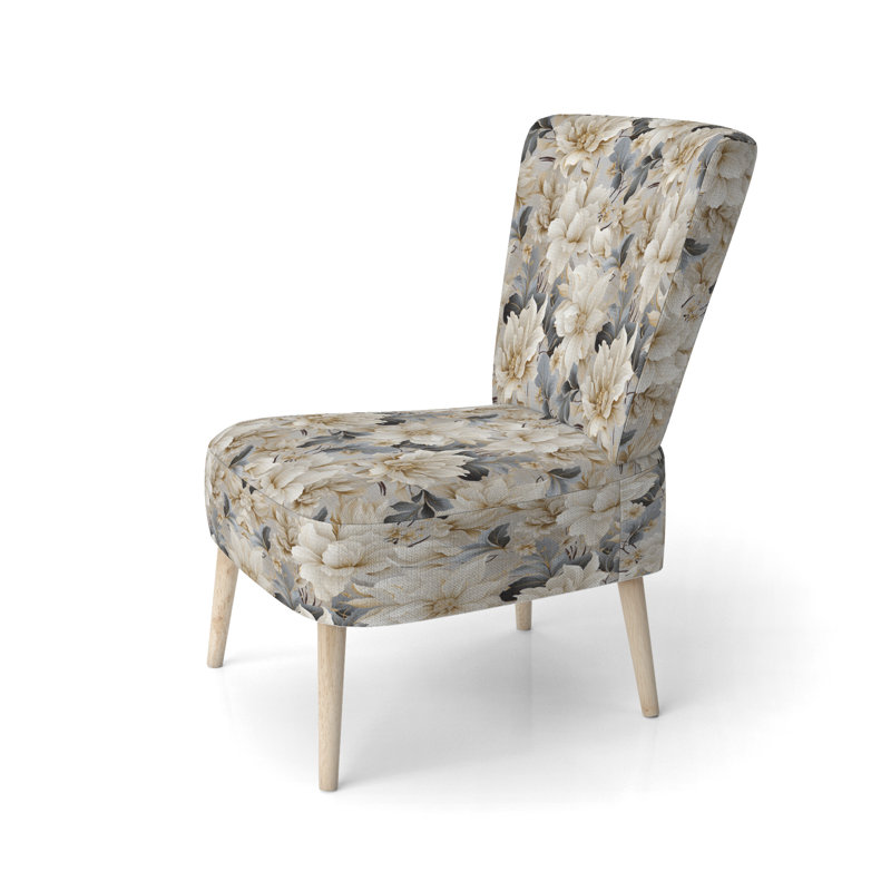 Chaise d'appoint rembourrée Cottage A, Motif victorien splendeur urbaine VIII