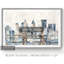 « blue hour i », impression sur toile-2007093422-2007094073