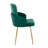 Jaquavia Fabric Upholstered Arm Chair in Cream-411498700-411498699