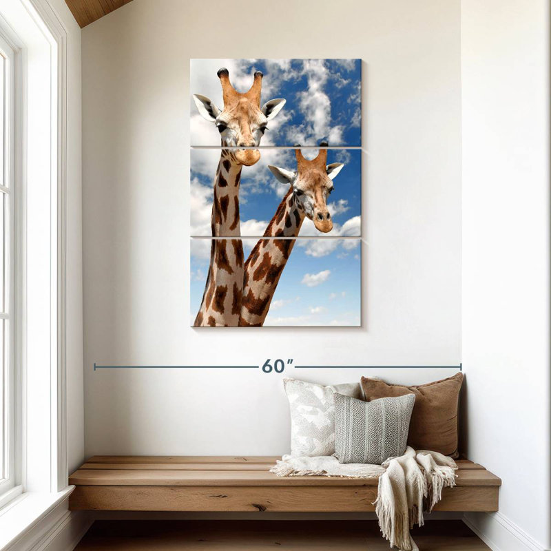 Brampt Happy Giraffes, H 45 po x l 28 po