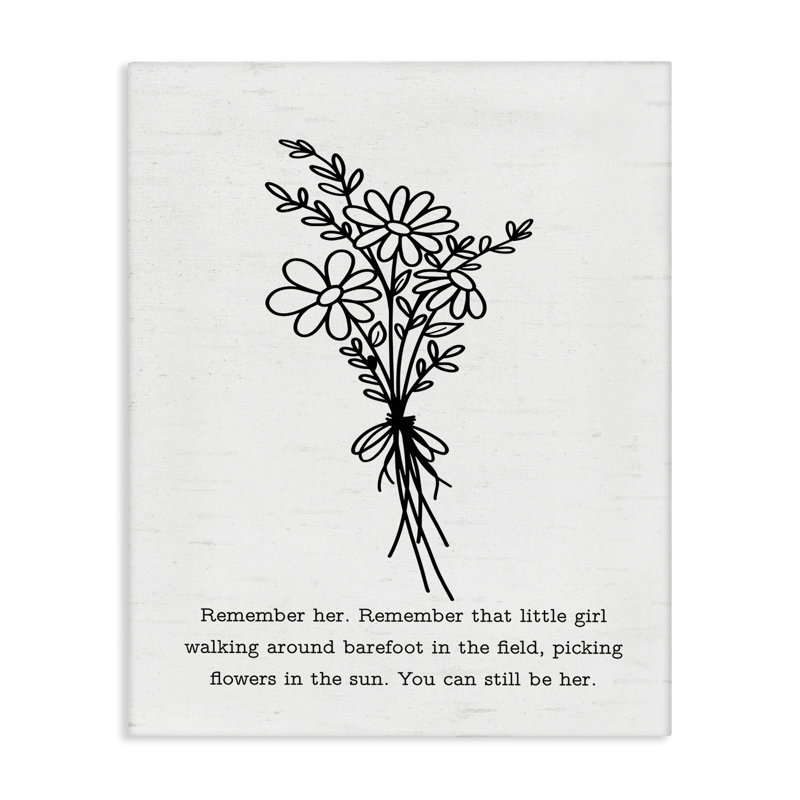 Art mural sur toile You Can Still Be Her, H 48 po x l 36 po