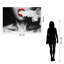 Art mural en verre trempé sans cadre Rolling Smoke - 60 po x 40 po - Strass