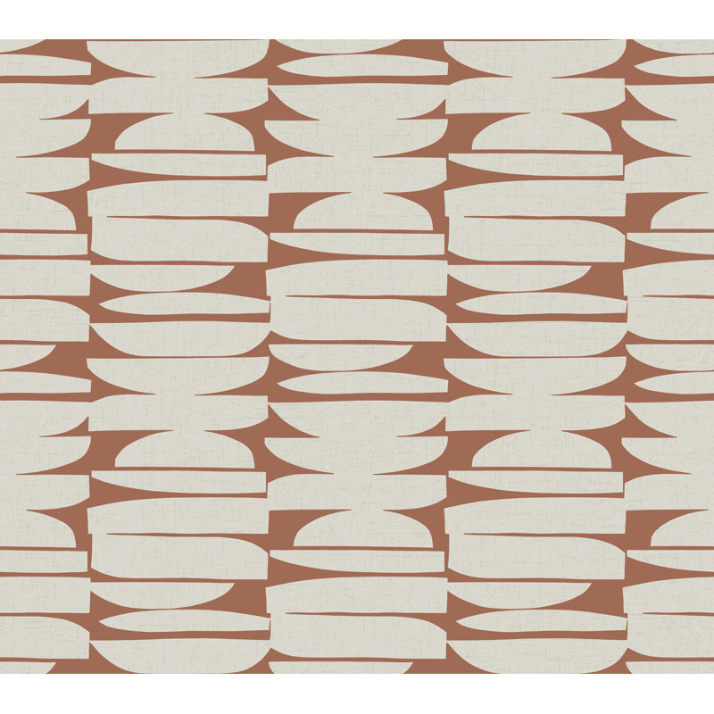 Papier peint Dover Modern Geometrics de 27 po de largeur et 27 de longueur, Salée