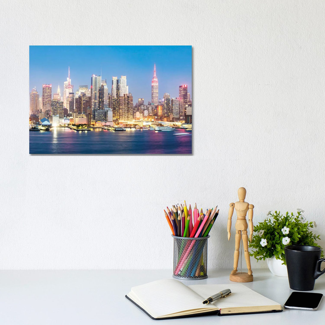 Midtown Manhattan Skyline, New York City by Matteo Colombo - Wrapped Canvas Print
