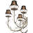 Krall 12 - Light Fabric Dimmable Classic / Traditional Chandelier