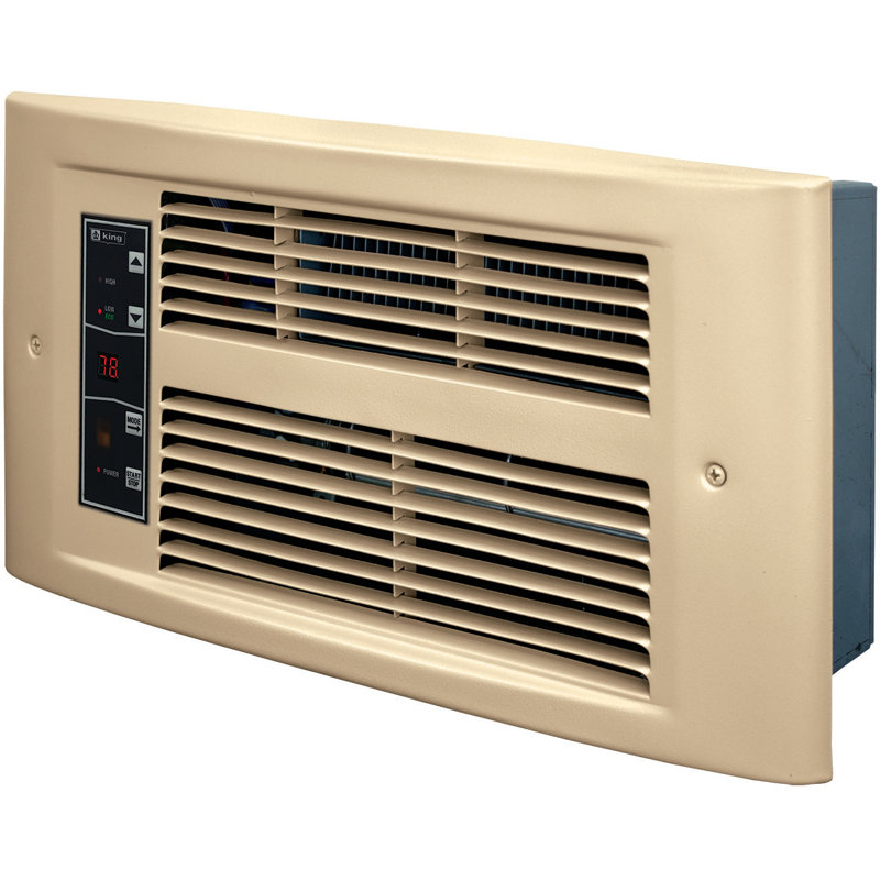 Chaufferette électrique murale à ventilateur, Amandine, 1500 W / 120 V / 12,5 A