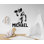 Grand nom personnalisé football américain autocollant mural sport autocollant pour enfants, cadeaux personnalisés, vinyle adhésif mural, chambre de garçon 389LU