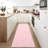 Washable Solid Color Textured Thin Indoor Rug, Low Pile Area Rug with Soft Surface, Non Slip Backing, Easy Clean Design for Living Room, Bedroom, Dorm, Home Office-549291328-551298910