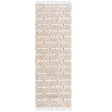 Helden Geometric Area Rug in Beige/Brown