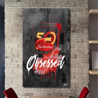 " Drink Tim Hortons Inverted " Print