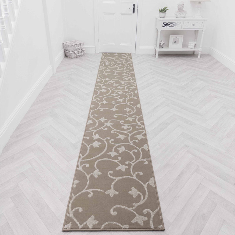 Runner Floral Area Rug, Runner 60 x 150 cm