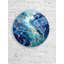 Horloge murale en verre trempé, art abstrait en marbre bleu, style moderne, horloge décorative, décoration murale unique-1367711150-1367711136