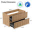 36" Single Bathroom Vanity Base Only, Floating Cabinet without Sink Top-113881062