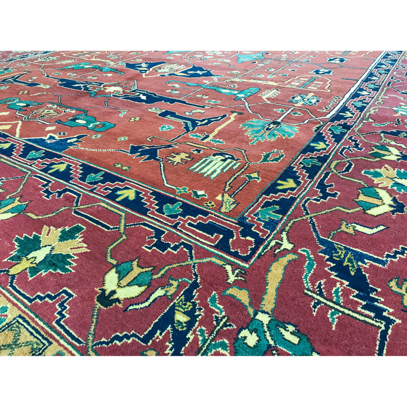 Afghan Wool Southwestern Area Rug